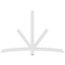 Ekena Millwork Alberta Architectural Grade PVC Gable Bracket, 84"W x 56"H x 2"D x 4"F, 16/12 Pitch GBP084X56X0204ALB00 - alternate 3
